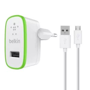 BELKIN CHARGEUR MURAL UNIVERSEL+CABLE MICRO USB WH