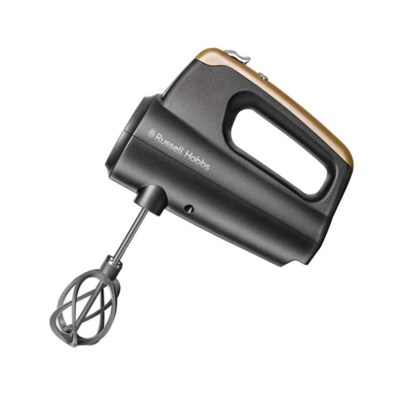 BATTEUR À MAIN RUSSEL HOBBS SWIRL 350W NOIR&GOLD