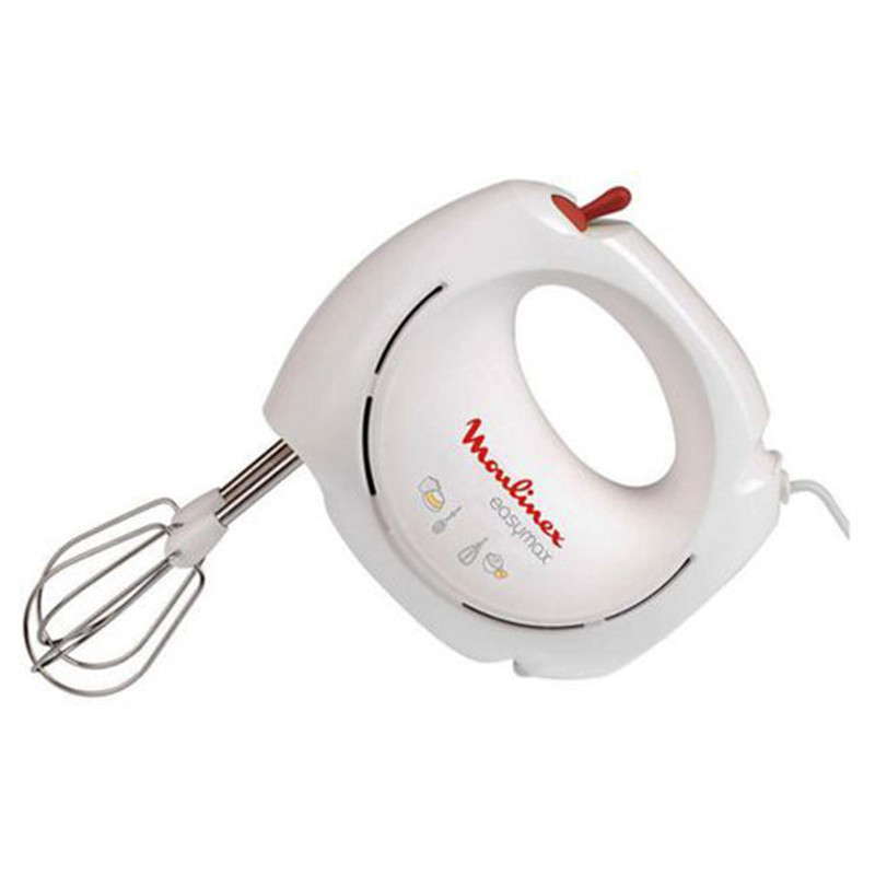 MOULINEX BATTEUR 2 VITESSES ABM141E BLANC