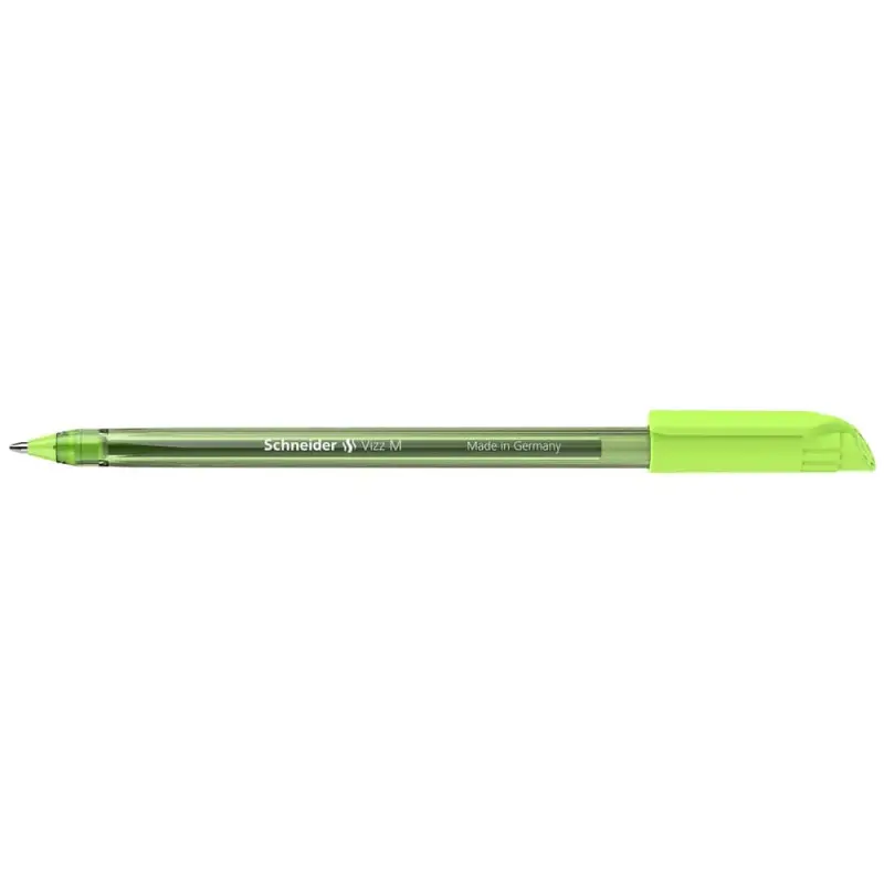 Stylo à Bille Schneider Lisse Vizz M - Vert Clair